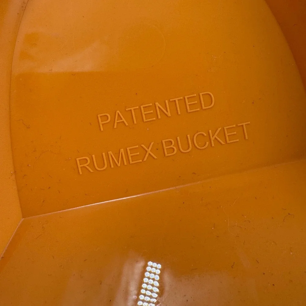 Majolini‎ Orange Rumex Bucket Patented Ice Wine Cooler Made in Italy